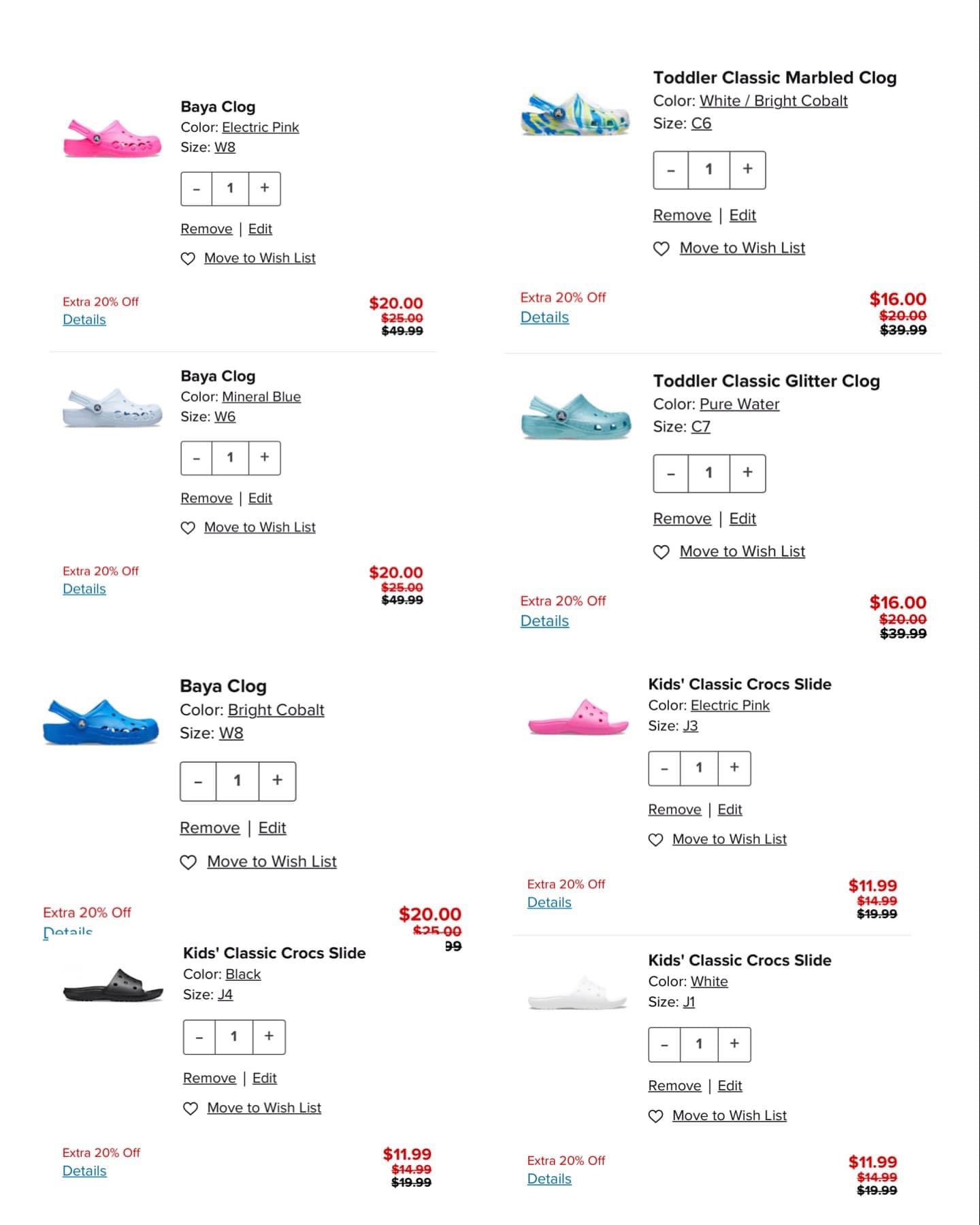 Crocs – Raining Deals