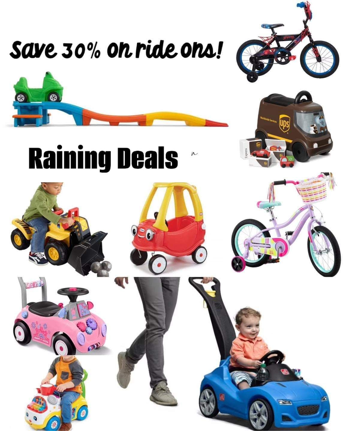 Ride ons raining deals