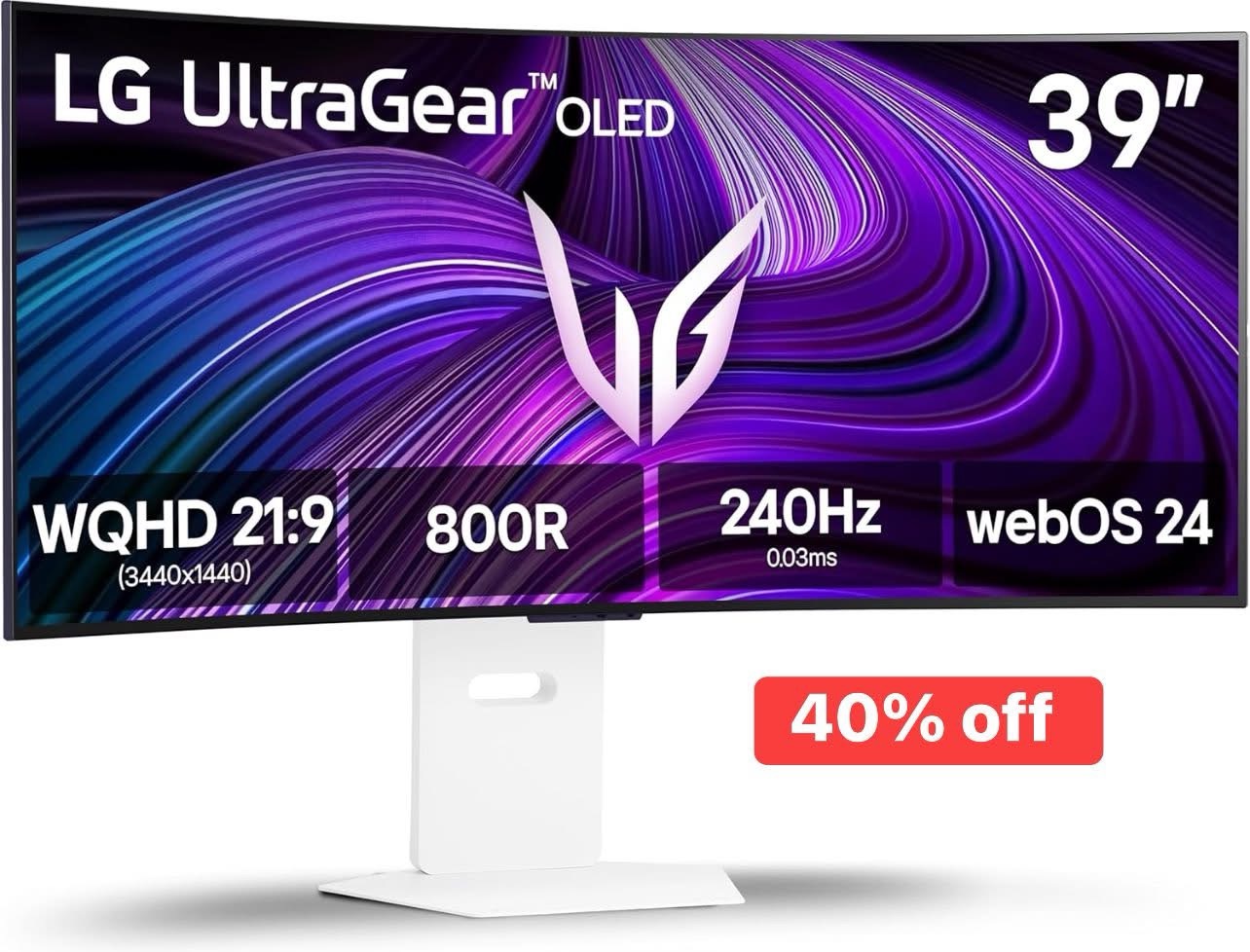 LG OLED curved monitor – Raining Deals